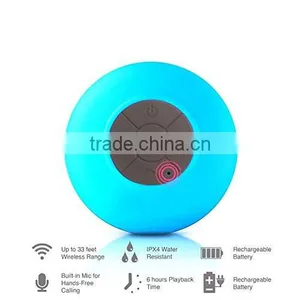 Portable Bluetooth Shower Stereo Speaker With Waterproof & Suction Cup thumbnail-2