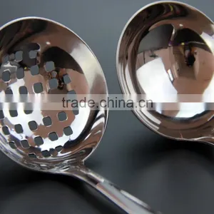 2015 HighQuality Kitchen Tools With Plastic Color Handle Kitchen Tools/Hot Pot Spoon/strainer Customizable LOGO 1PCS S26 thumbnail-5