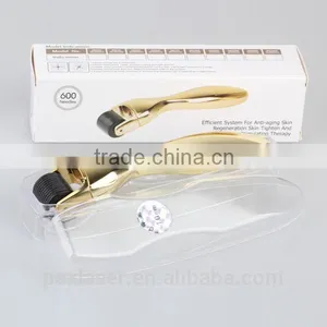 Gold Handle 600 Needles Dermaroller for Hair Loss Treatment thumbnail-4