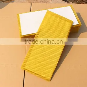 Cell Szie 5.3mm 100% Purity Natural Beeswax Comb Foundation Sheet thumbnail-2