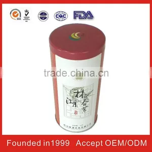 Round Tin Can Tea Drink Tin Can Factory thumbnail-1