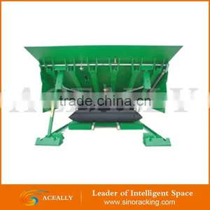 Large Loading Manual Air Powered Hydraulic Edge Vertical Lift Dock Leveler thumbnail-4