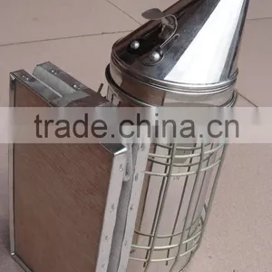 Stainless Steel Dermis and Leather Bee Hive Smoker With Good Quality thumbnail-2
