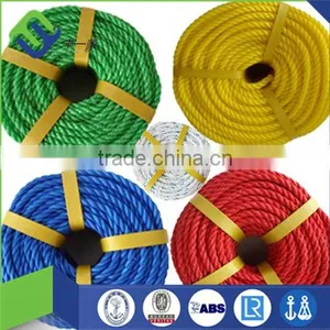 High Tenacity Twisted PE 3-strand Rope With Good Quality and Price thumbnail-1