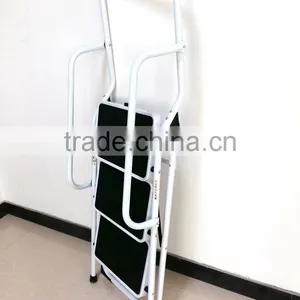 Zhejiang Manufacturer Easylife Steel Safety 3 Step Ladder With Handrail thumbnail-5