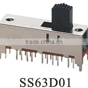 SS63D01 6P3T Slide Switch thumbnail-1