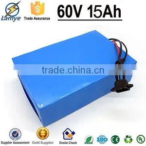 Ideal Customs Lithium Battery Pack 60V 15Ah With 3.7V Cell or vw Vbt190 Battery Pack thumbnail-1