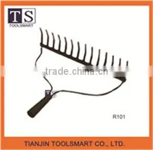 Hot Steel Lawn Raker R101 With Riveted Teeth on Sale thumbnail-1