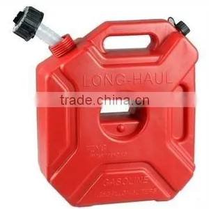 5 Liter Hdpe Plastic Jerry Can Portable Fuel Tank Gasoline Tank With Cap thumbnail-1