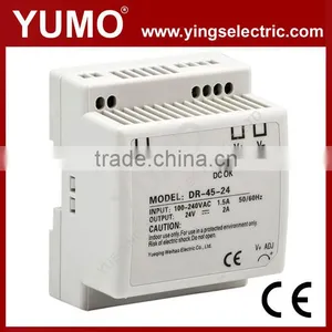 YUMO Din Rail DR-45-24 45w Din Rail Power Supply Switching Power Supply thumbnail-1