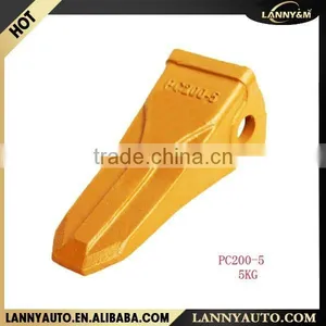 PC200-5 Loader Bucket Teeth, PC200 Excavator Bucket Teeth thumbnail-1