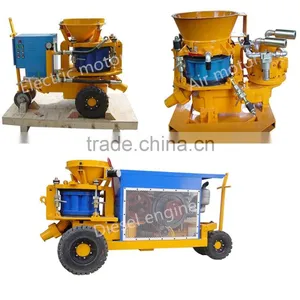 GZ9D ISO CE Supplier Diesel Engine Widely Used Shotcrete Machine thumbnail-6