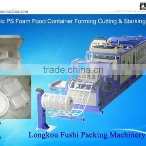 PS Foam Lunch Box Vacuum Forming Machine thumbnail-1