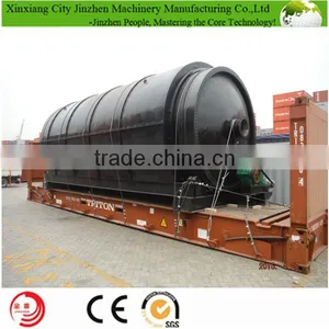 High Efficiency Waste Tire Pyrolysis Oil Recycling Machine With Special Design thumbnail-1