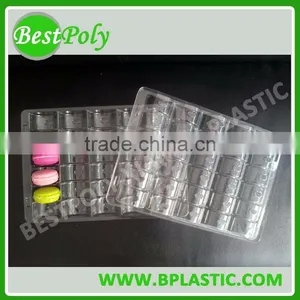 Hot Sale!! Macaron Plastic Packaging, Plastic Macaron Tray, Macaron Display Tray thumbnail-3