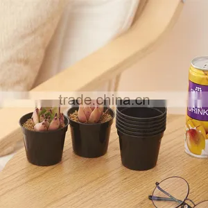 Round Clear Plastic Orchid Pot thumbnail-5