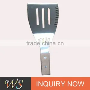 WSSKHL089 LFGB and FDA Certificates Short Hand Stainless Steel BBQ Spatula thumbnail-1