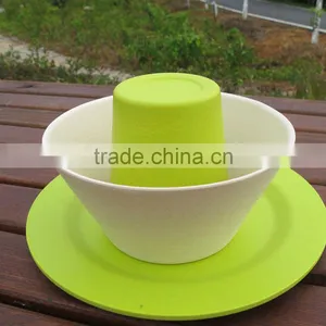 Wholesale High Quality Affordable Dinnerware Made of Bamboo thumbnail-2