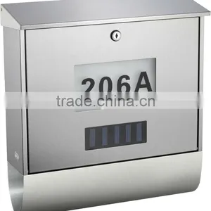 Solar Mailbox Light With Door Plates thumbnail-1