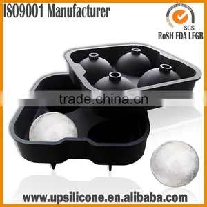 Food Grade Silicone Whisky Ball Shaped Mold thumbnail-5
