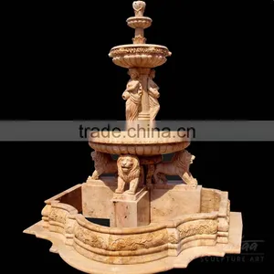 Buy Garden Fountain in Bronze or in Marble (customized Service) thumbnail-1