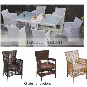 Modern Apperance Rattan Garden Tables and Chairs Dining Set AE5037 thumbnail-1