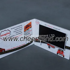 Cheaper Price Video Brochure 7 Inch Video Book /Digital LCD Video Greeting Card thumbnail-2