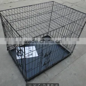2015 Outdoor/ Innerdoor Black Coated Pet Cages/pet Cases/dog Cases/dog House thumbnail-1