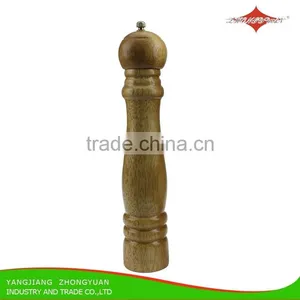 Kitchen Manual Wooden Salt and Pepper Mill, Pepper Grinder, Salt and Pepper Shaker thumbnail-1