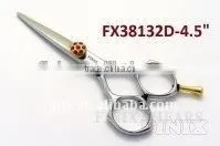 Professional Satin Finish Zinc-Alloy Grip Trimming Beard Scissors thumbnail-3