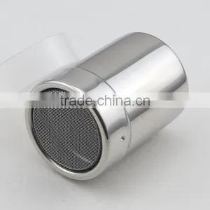 Stainless Steel Dredge Pepper Salt Sugar Spice Fine Mesh Shaker With Cover thumbnail-6