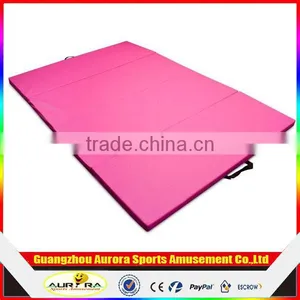 Pink Gymnastics, Cheerleading, Martial Arts, or Yoga 4' x 6' Tumbling Mat thumbnail-1