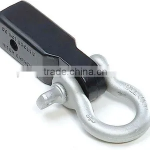 4x4/4wd/off Road 4.7T D-ring Receiver Hitch, Fits for 2" Receiver, Recovery Kit thumbnail-1