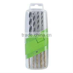 18 Piece Innovative Twist Drill, Wood Drill and Masonry Drill Set in Plastic Case thumbnail-1