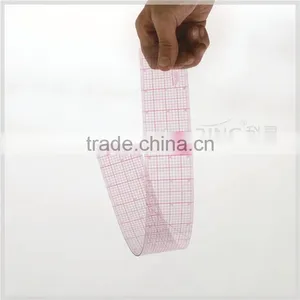 Kearing Brand 2"*18" Inch Transplant Flexible Straight 1.2mm Thickness Sandwich Line Quilting Ruler for Fashion Design#8085 thumbnail-1