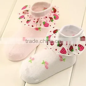 Soft Touch Cute Summer Girls Lace Baby Sock thumbnail-1