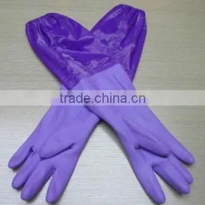 Purple Cheap Hosehold Protective Gloves Manufactor/supplier thumbnail-1