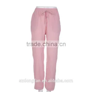 Hot Sell Women Summer Baggy Pants Casual Harem Slacks Stylish Pants Denim Wide Leg Straight Sweat Pants Jogger Jeans for Women thumbnail-1