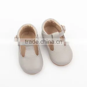 New Arrival Genuine Cow Leather Dance Fancy Baby Girls Shoes thumbnail-1