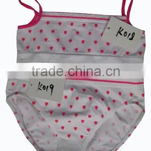 Popular Seamless Girl Camisole and Panty Underwear Set thumbnail-1