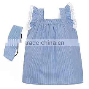 ShiJ Baby Dresses Set 0~3T Polka Dots Striped Cotton Toddler Girl Clothing thumbnail-4