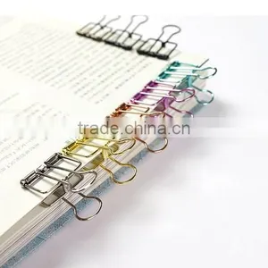 Gold /Rose Pink /Silver Wire BInder Clip thumbnail-3