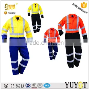 Hot Sell Contrast Colour Protex fr Coverall With 3m Reflecitve Tape thumbnail-1