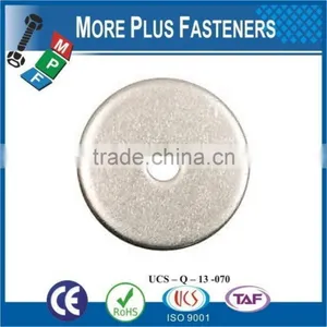 Made in Taiwan Fender Washer Zinc Plated Silicon Bronze Stainless Steel Thick thumbnail-4
