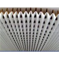 V Type Overspary Collector Kraft Pleated Paper Filter thumbnail-1