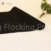 Custom Black Jewelry Box Fabric / Flock Velvet Fabrics With Nonwoven Base thumbnail-1