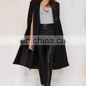 Latest Fashion Jacket Black Long Jacket Women Blazers and Jackers thumbnail-5