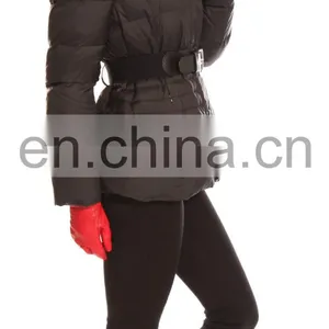 Quality-Assured New Fashion 100% Polyester Down Jacket Autumn Womens thumbnail-4