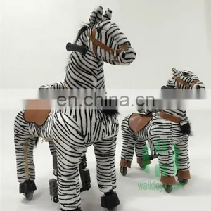 HI Hot Sale Cheap Plastic Riding Mechanical Horse Ride Indoor Kids Amusement Rides thumbnail-1