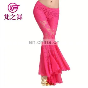 Egyptian Professional Belly Dance Lace Pants for Sale K-4004# thumbnail-4